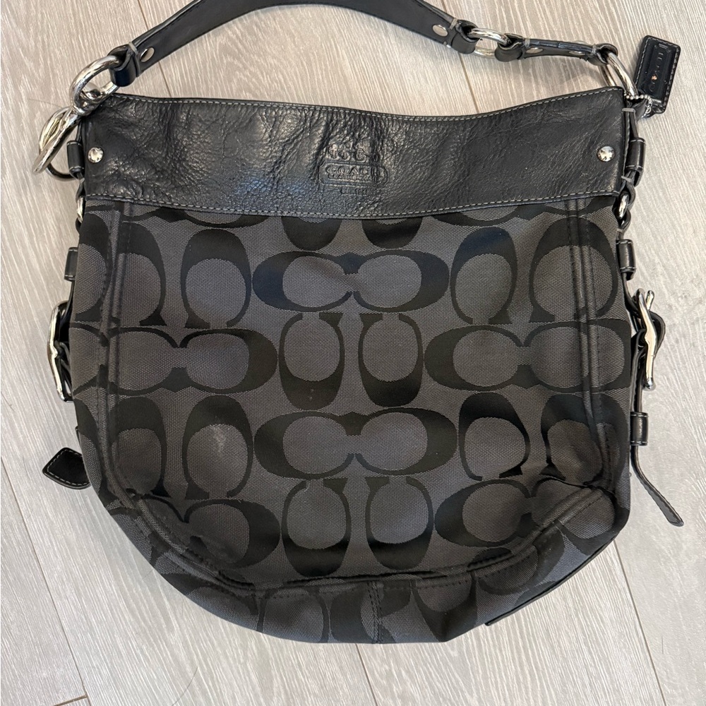 Coach Black and Blue Bag